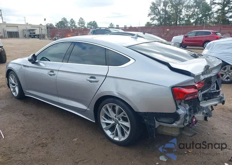 2020 Audi A5 Sportback Premium 45 Tfsi Quattro S Tronic z USA, uszkodzony, nr VIN WAUANCF5XLA008659